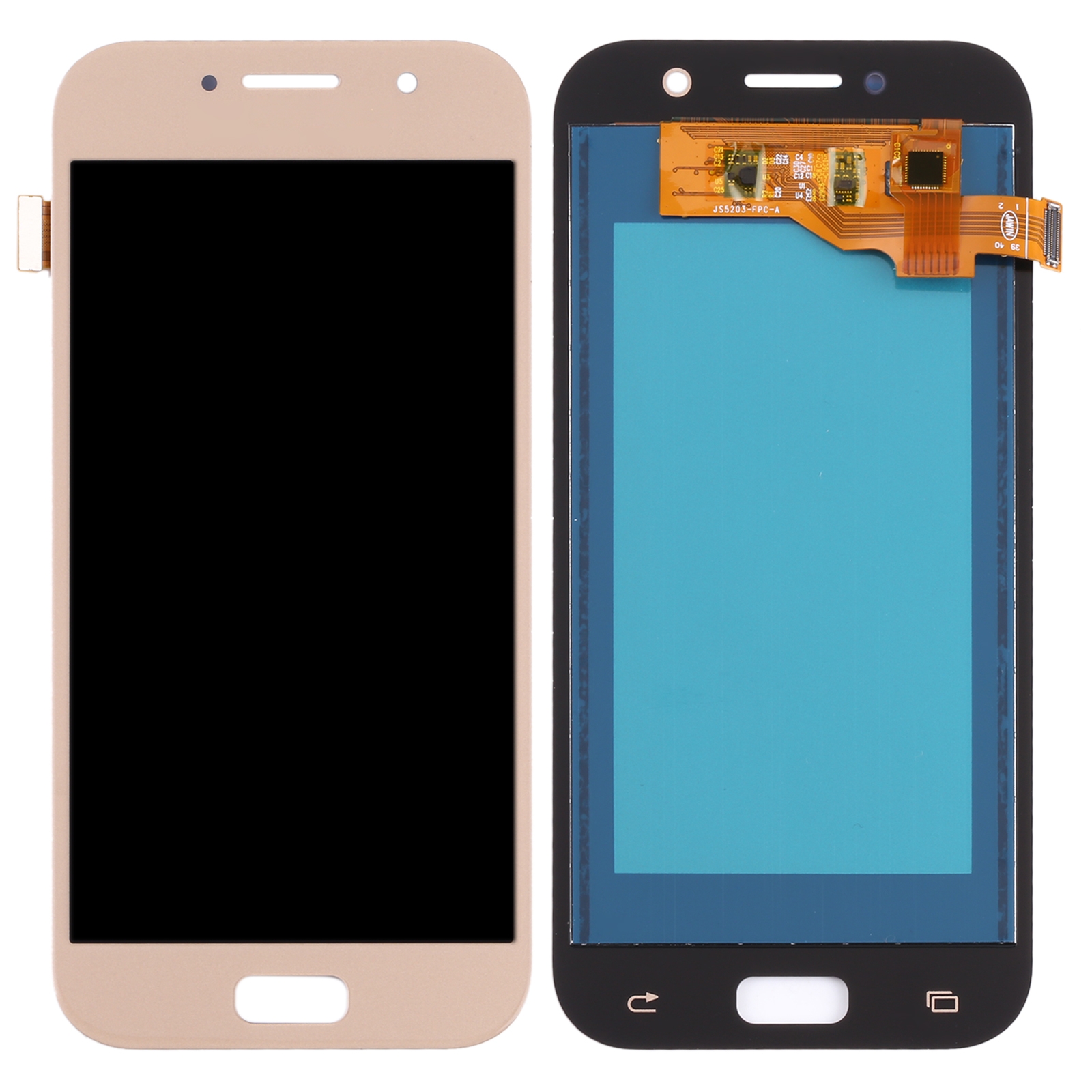 Samsung Galaxy A5 2017 Gold LCD Screen Replacement - Image 2