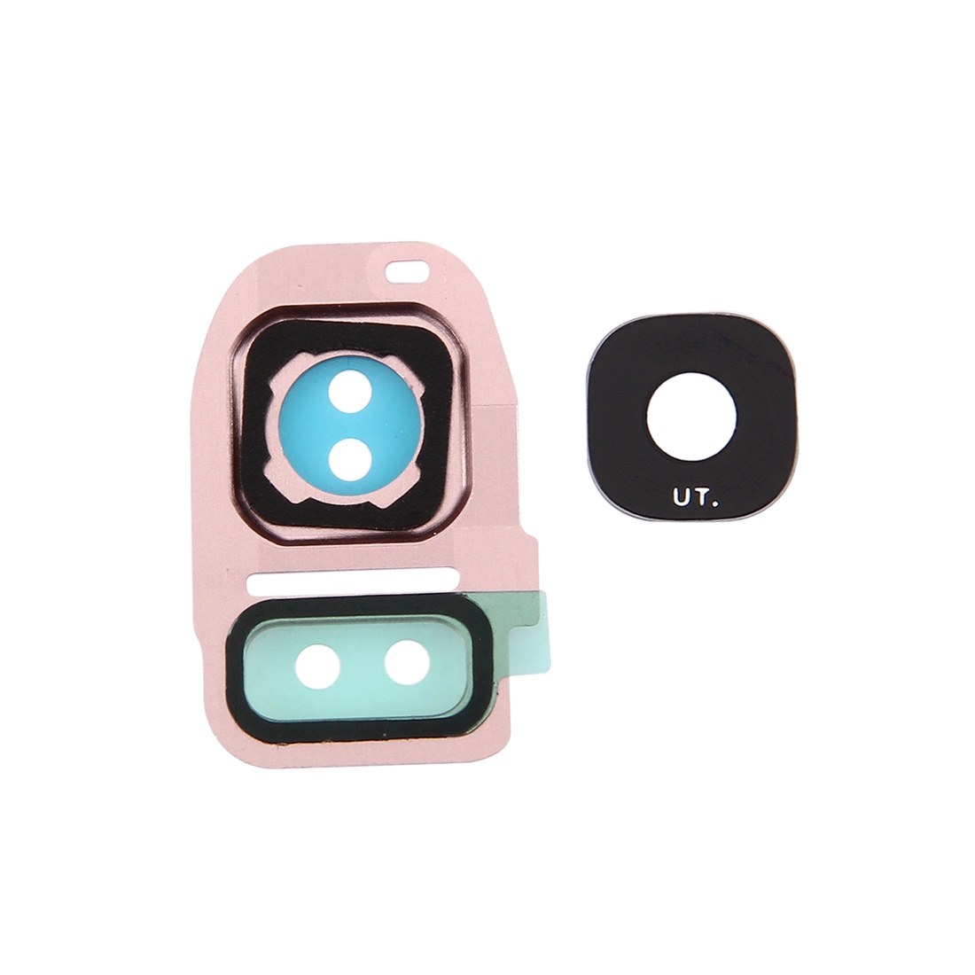 Samsung Galaxy S7 Edge Rose Gold Camera Lens Cover Replacement - Image 2