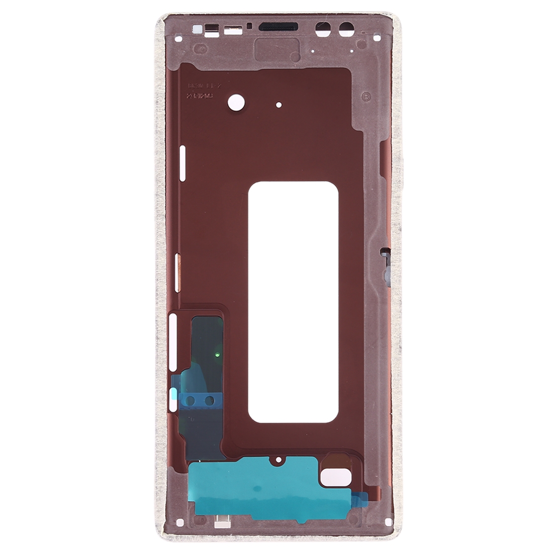 Samsung Galaxy Note9 Gold Middle Frame Bezel Replacement - Image 2