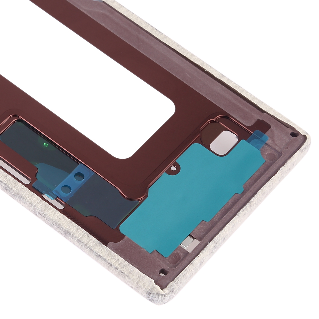 Samsung Galaxy Note9 Gold Middle Frame Bezel Replacement - Image 4