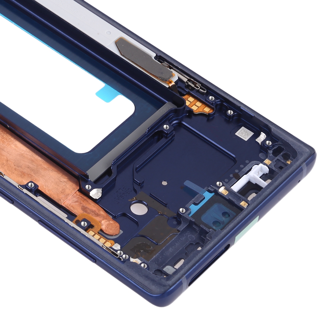 Samsung Galaxy Note9 Blue Middle Frame Bezel Replacement - Image 3