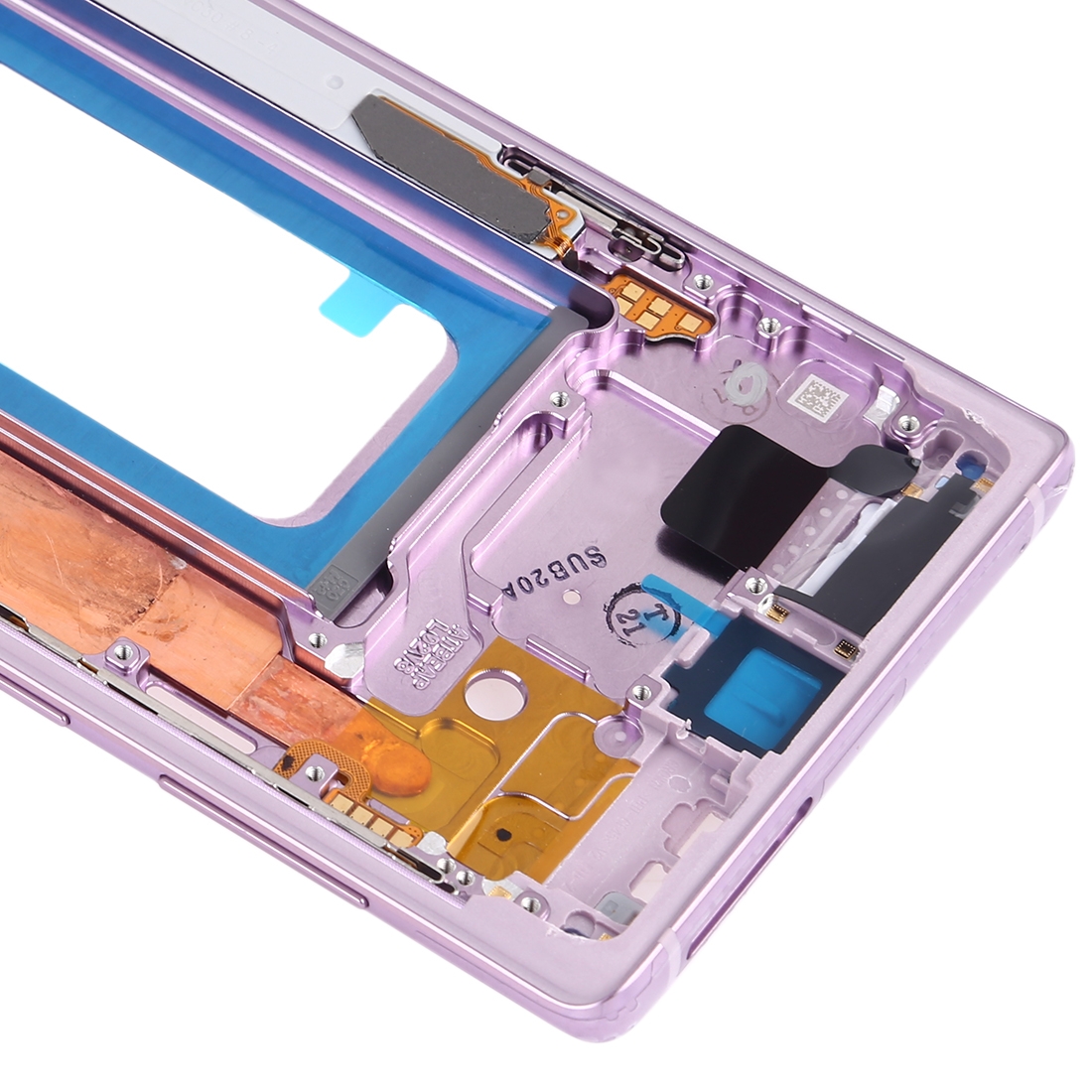 Samsung Galaxy Note9 Purple Middle Frame Bezel Replacement - Image 3