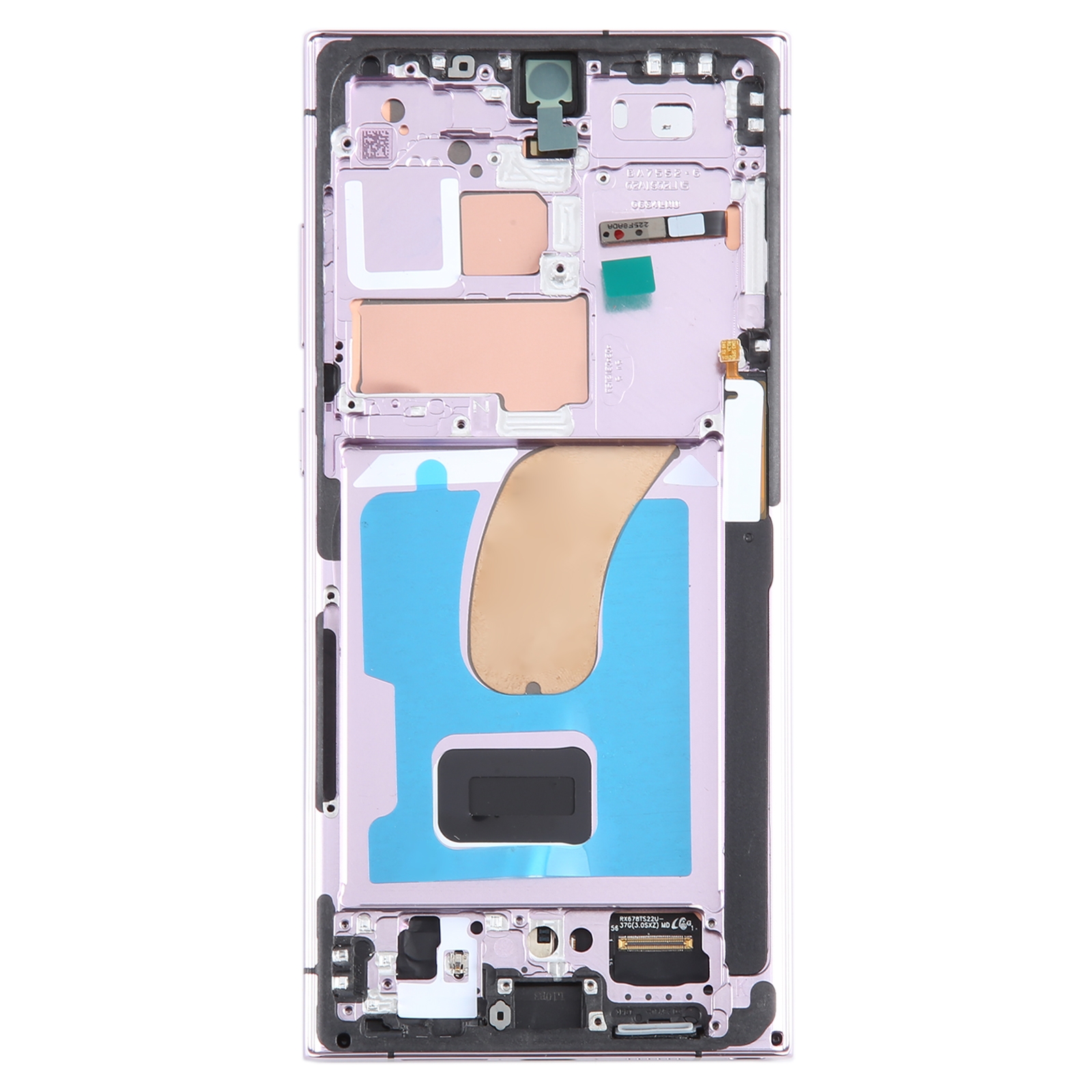 Samsung Galaxy S23 Ultra Purple LCD Screen Replacement - Image 2