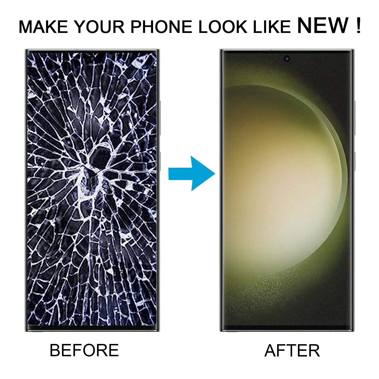 Samsung Galaxy S23 Ultra Purple LCD Screen Replacement - Image 5