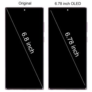 Samsung Galaxy S22 Ultra 5G screen replacement purple
