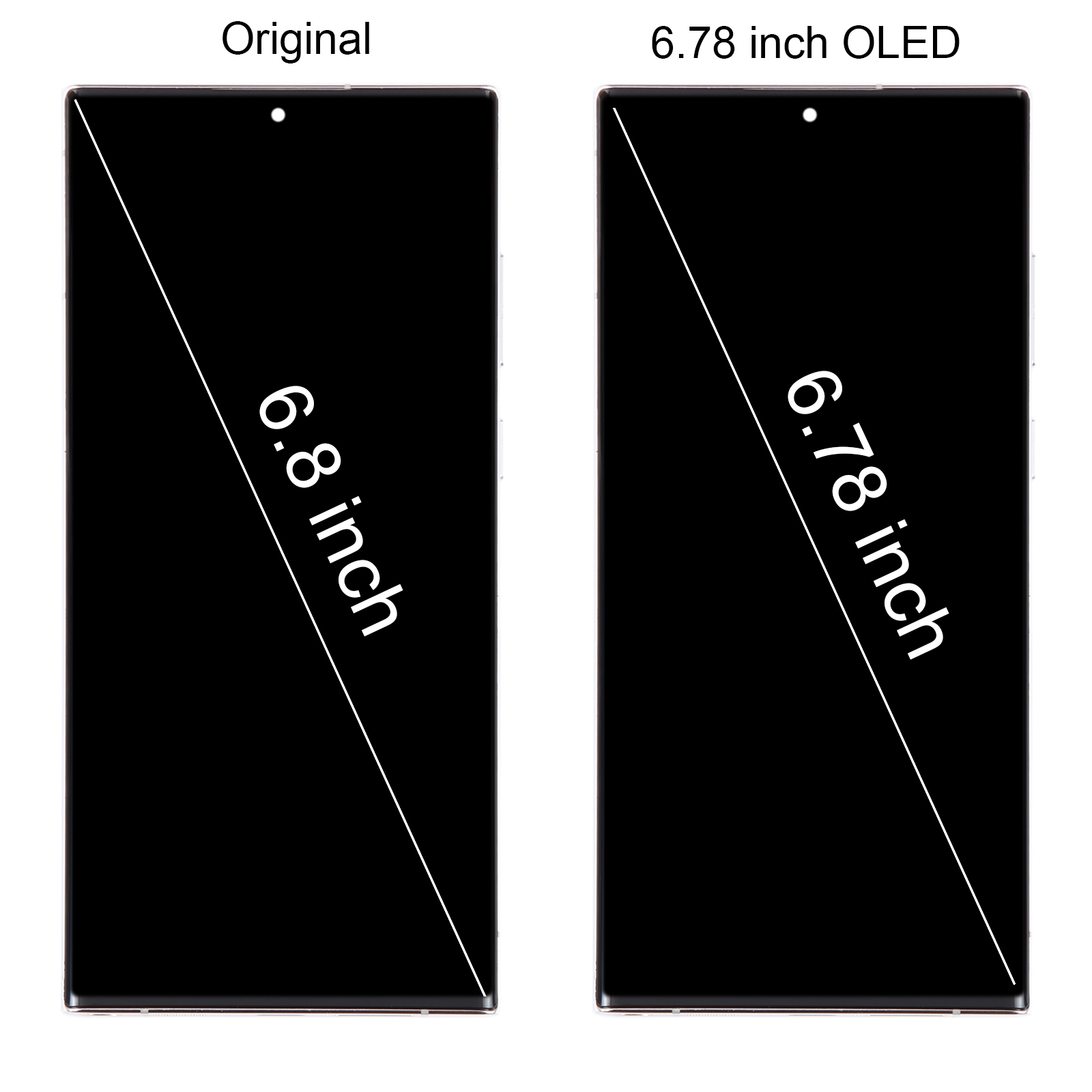 Samsung Galaxy S22 Ultra 5G screen replacement silver