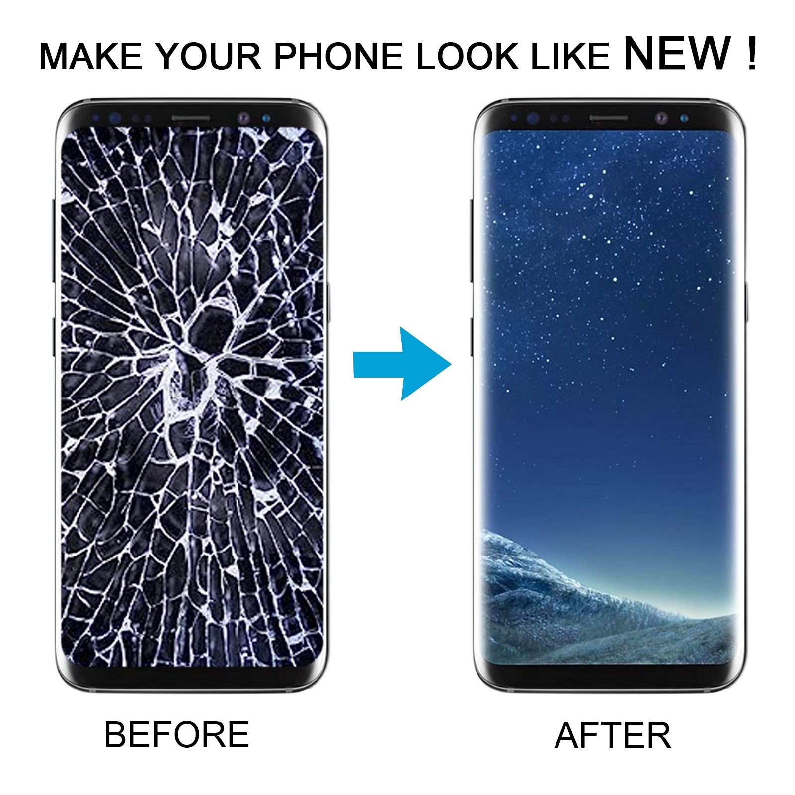 Samsung Galaxy S8 Black Screen Replacement - Image 5