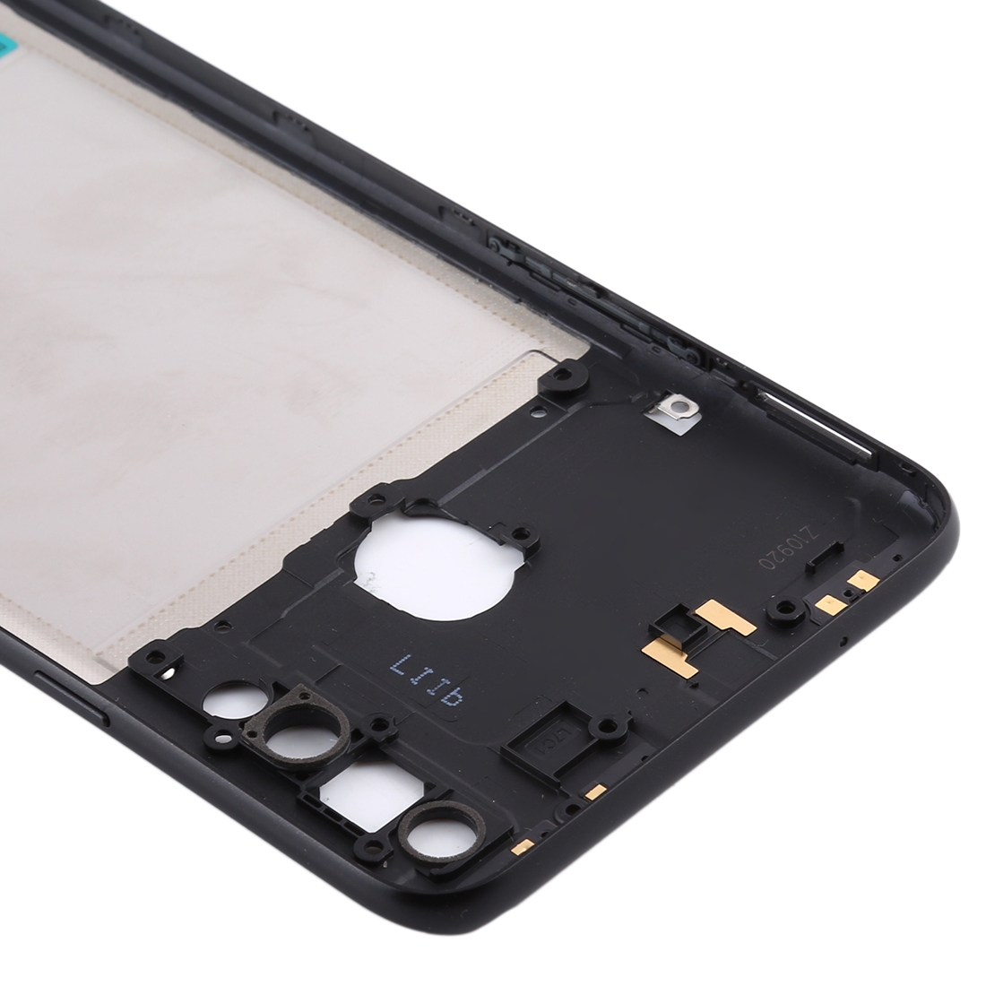 Samsung Galaxy A20s Black Middle Frame Bezel Replacement - Image 3