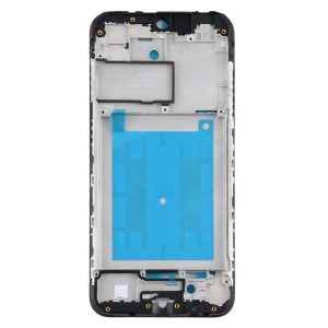 Samsung Galaxy A01 black front frame bezel plate