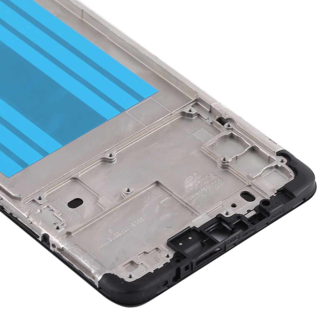 Samsung Galaxy A20s Black Front Frame Bezel Replacement - Image 3