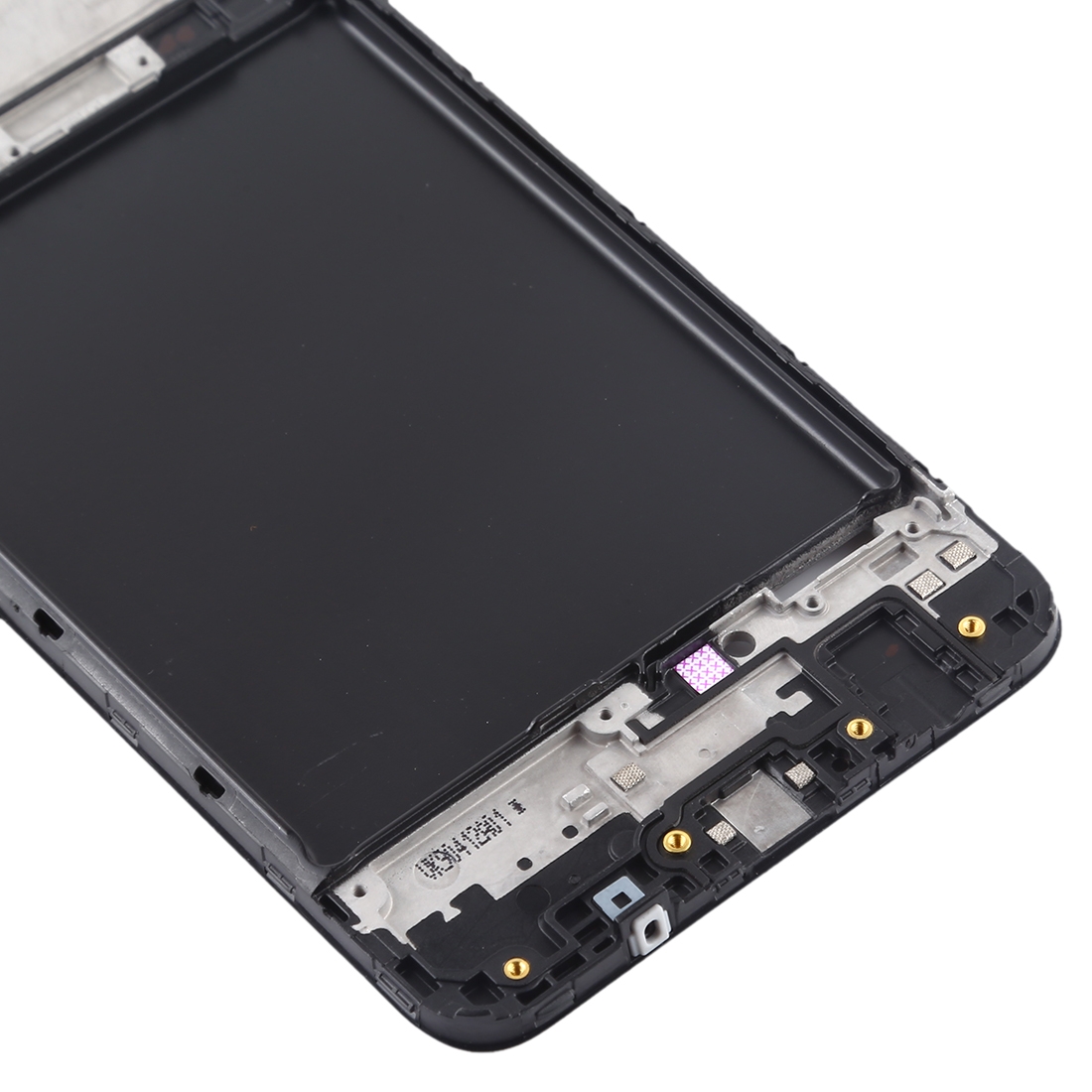 Samsung Galaxy A10 Black Front Housing Frame Replacement - Image 4