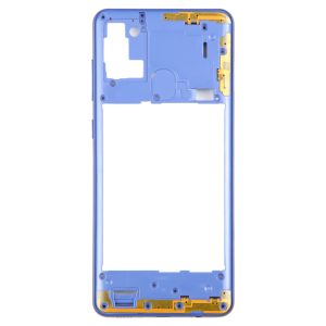 Samsung Galaxy A21s blue middle frame bezel
