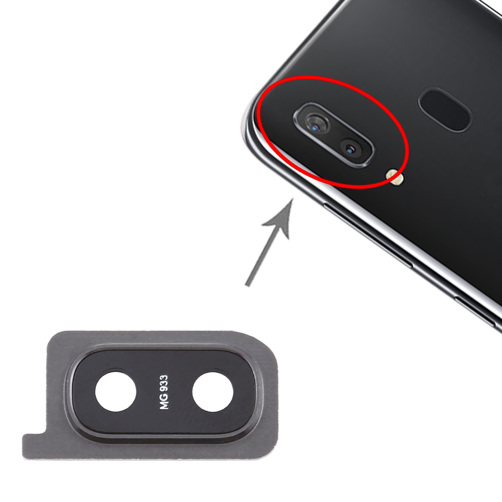 Samsung Galaxy A30 Camera Lens Cover Replacement - Image 4
