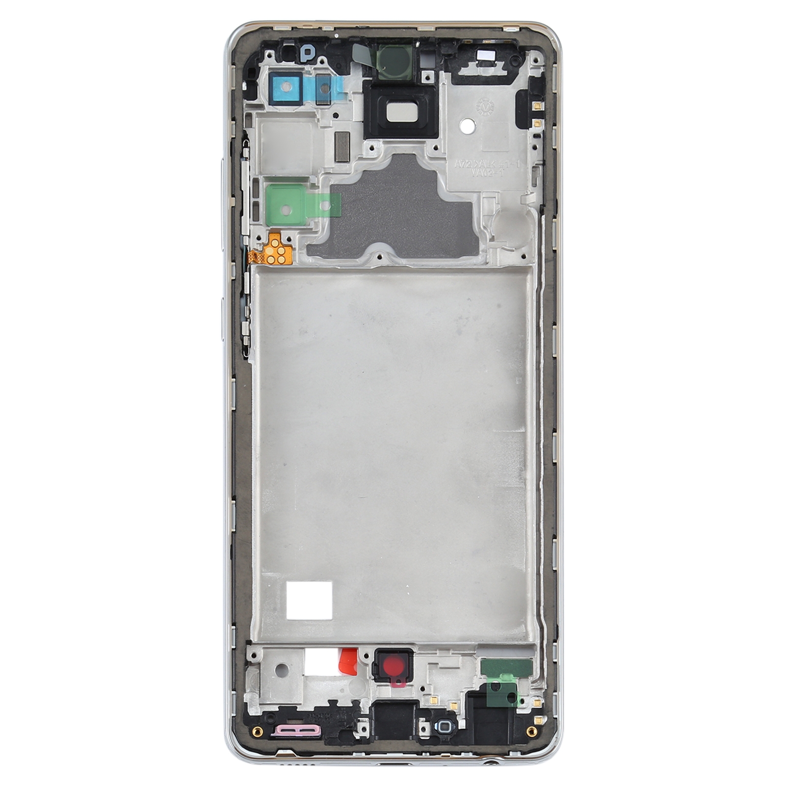 Samsung Galaxy A72 5G middle frame silver
