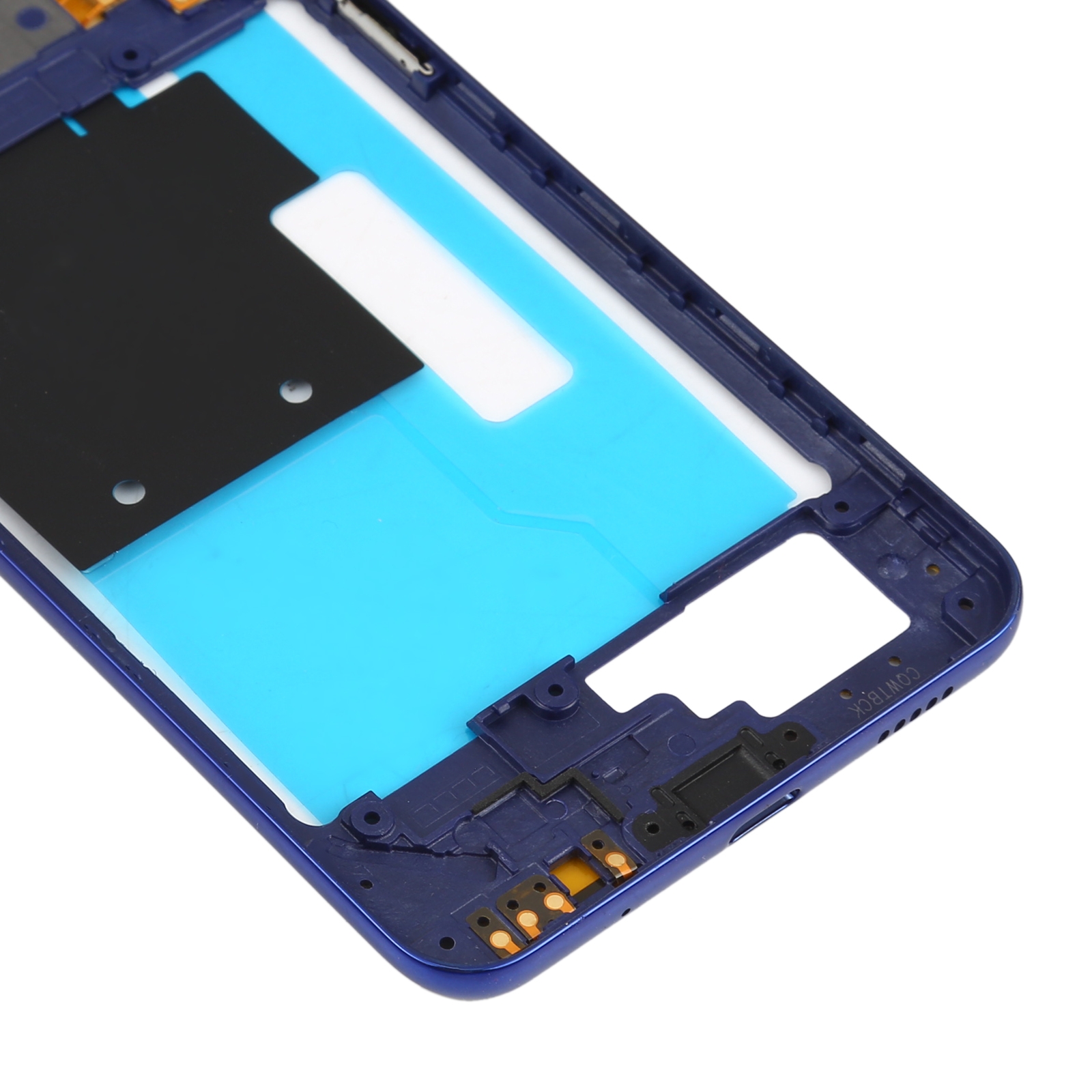 Samsung Galaxy A60 Blue Middle Frame Bezel Replacement - Image 4
