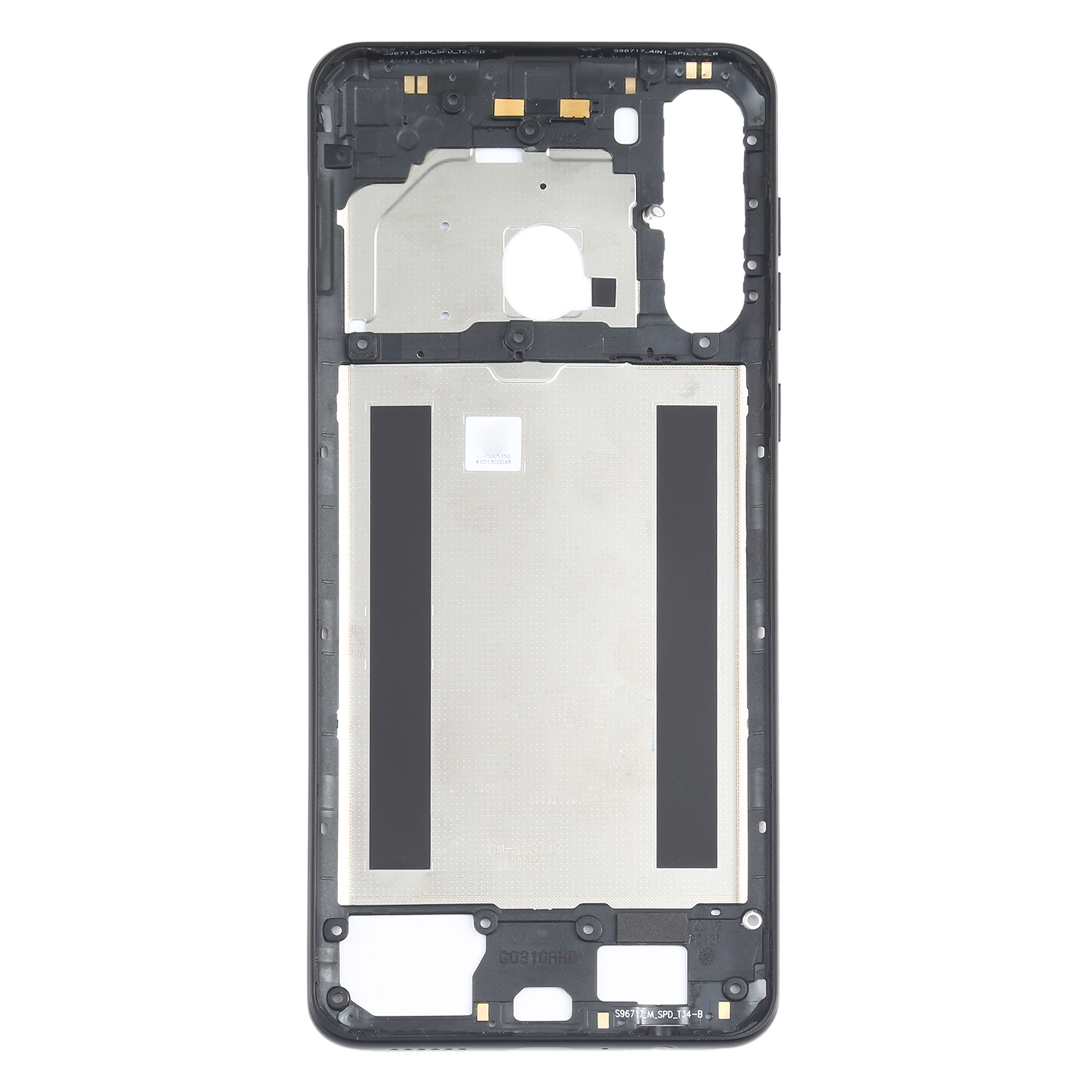 Samsung Galaxy A21 SM-A215 black middle frame