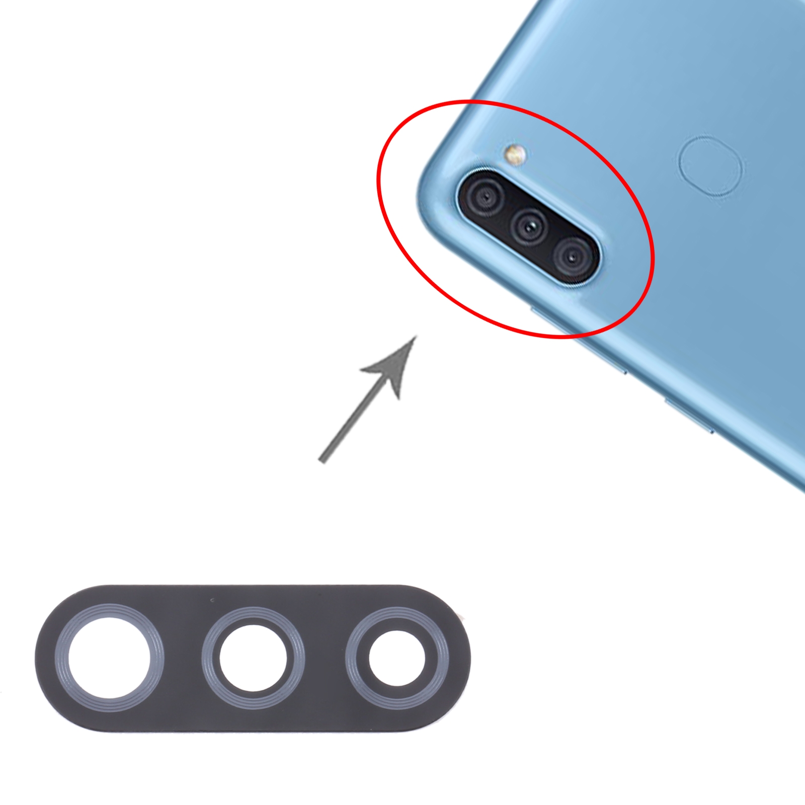 Samsung Galaxy A11 SM-A115 Back Camera Lens Replacement - Image 3