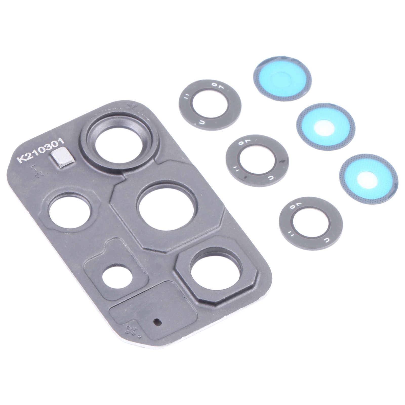 Samsung Galaxy A72 Black Camera Lens Cover Replacement - Image 2