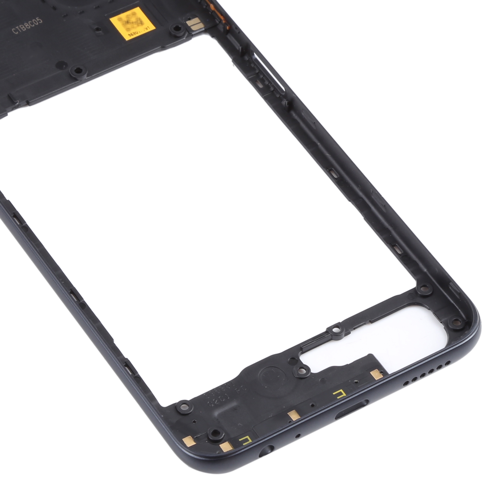 Samsung Galaxy A22 5G Black Middle Frame Replacement - Image 4