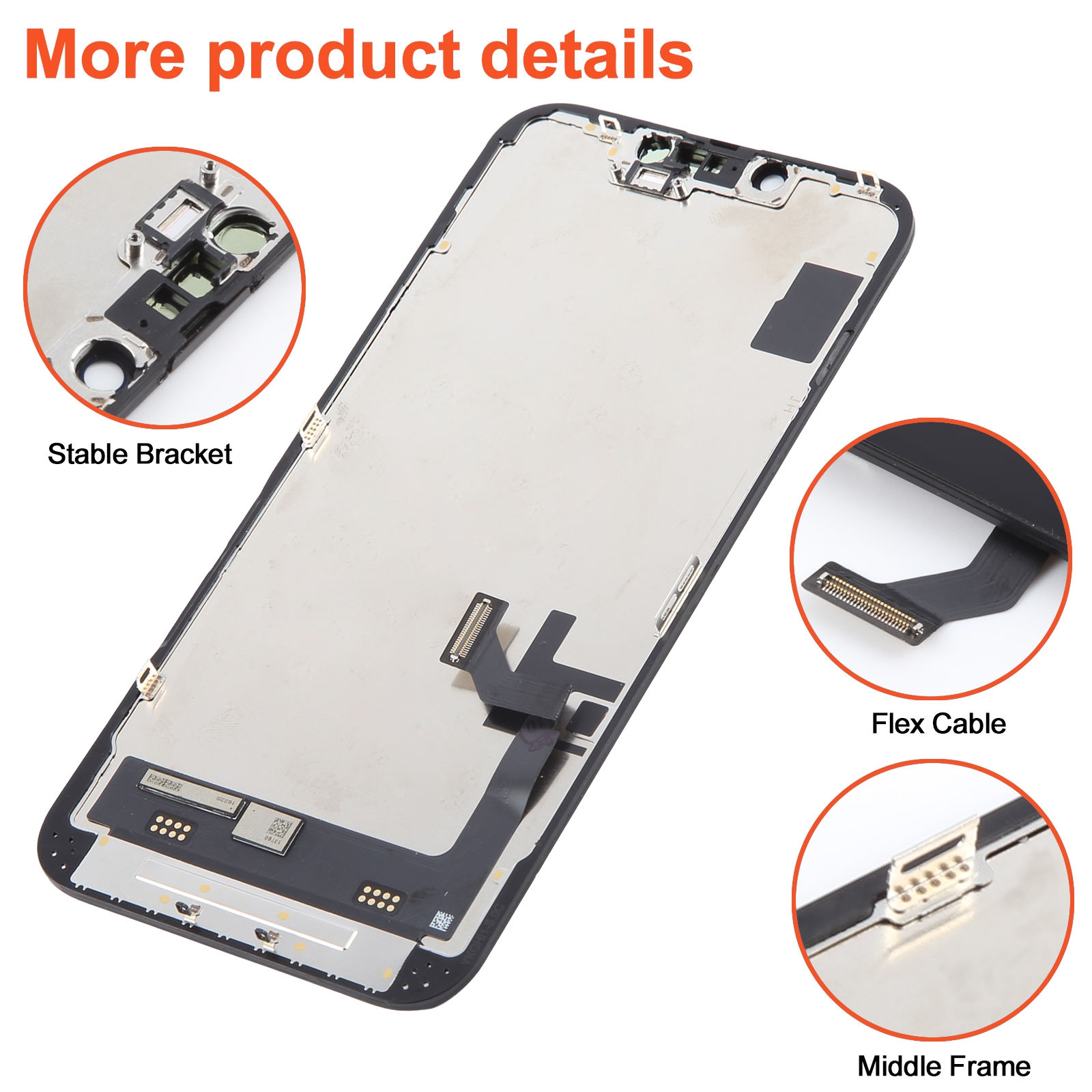 RJ inell iPhone 14 LCD Screen Replacement - Image 2