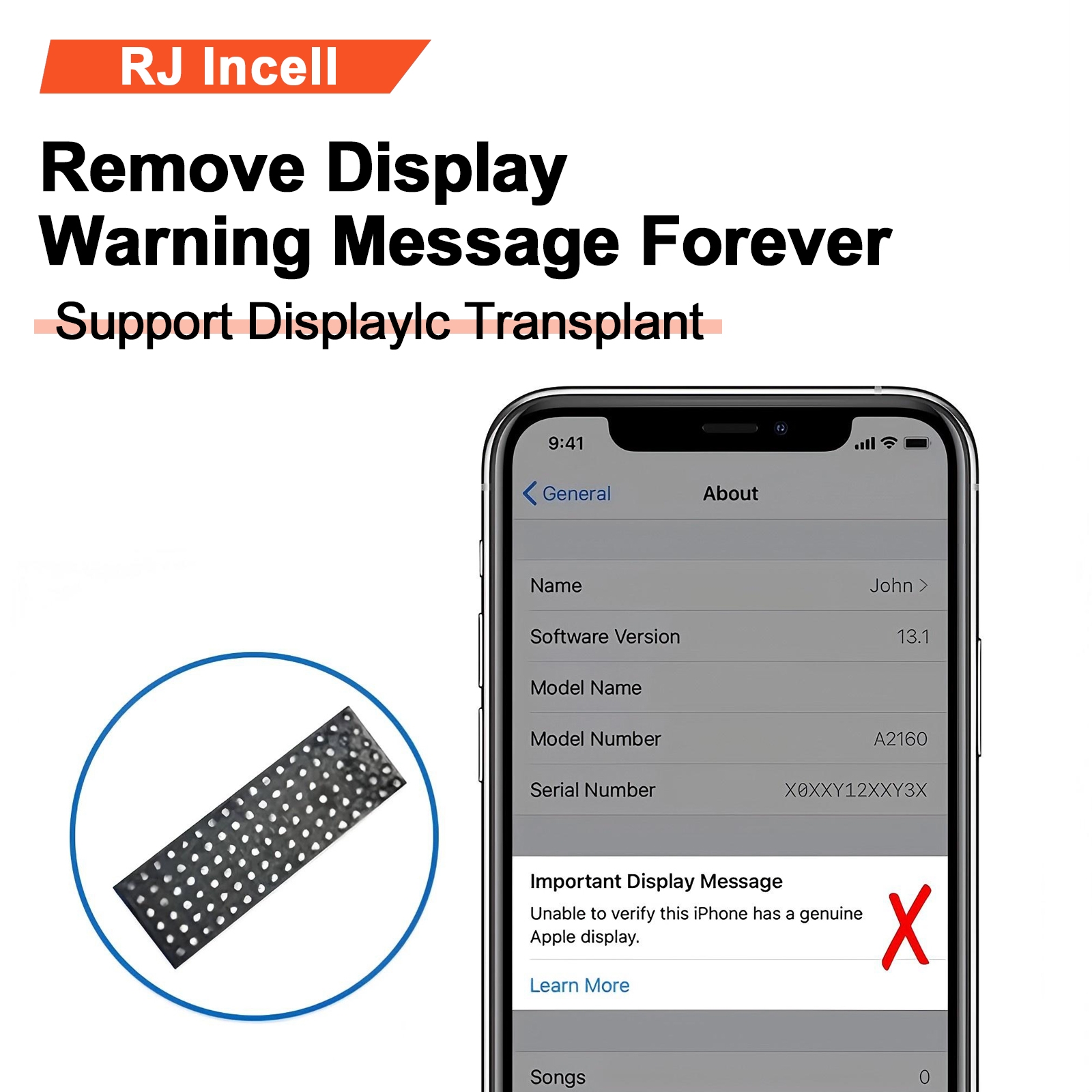 RJ inell iPhone 14 LCD Screen Replacement - Image 8