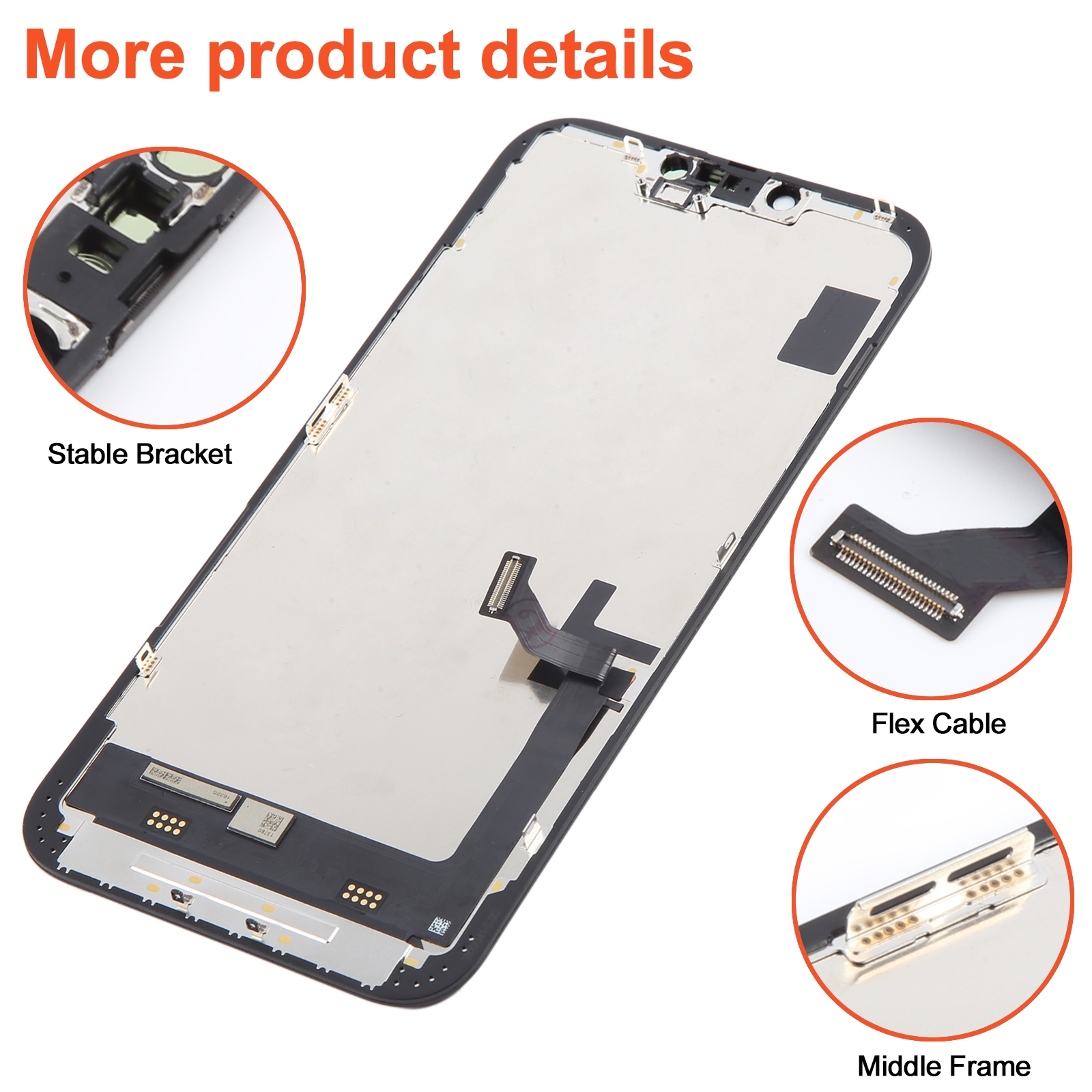 RJ inell iPhone 14 Plus LCD Screen Replacement - Image 2