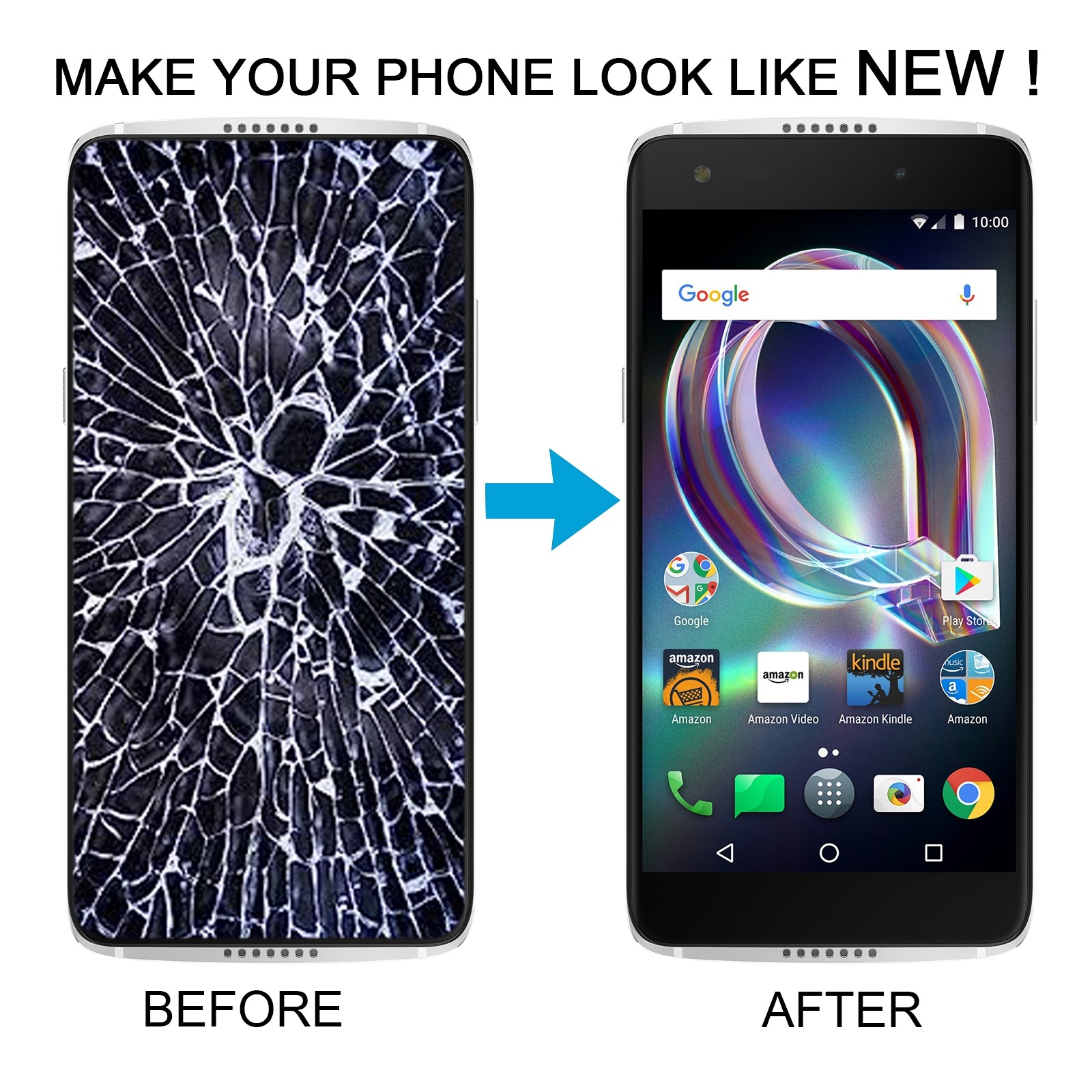 Alcatel Idol 5S 6060 LCD Screen Replacement - Image 6
