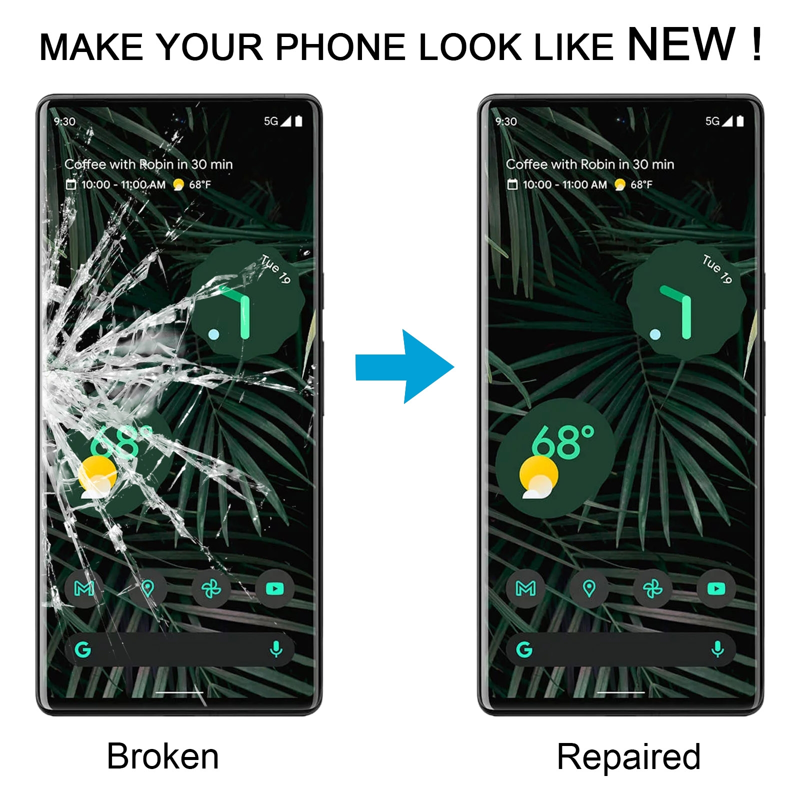 Google Pixel 6 Pro Front Screen Outer Glass Lens Replacement - Image 6