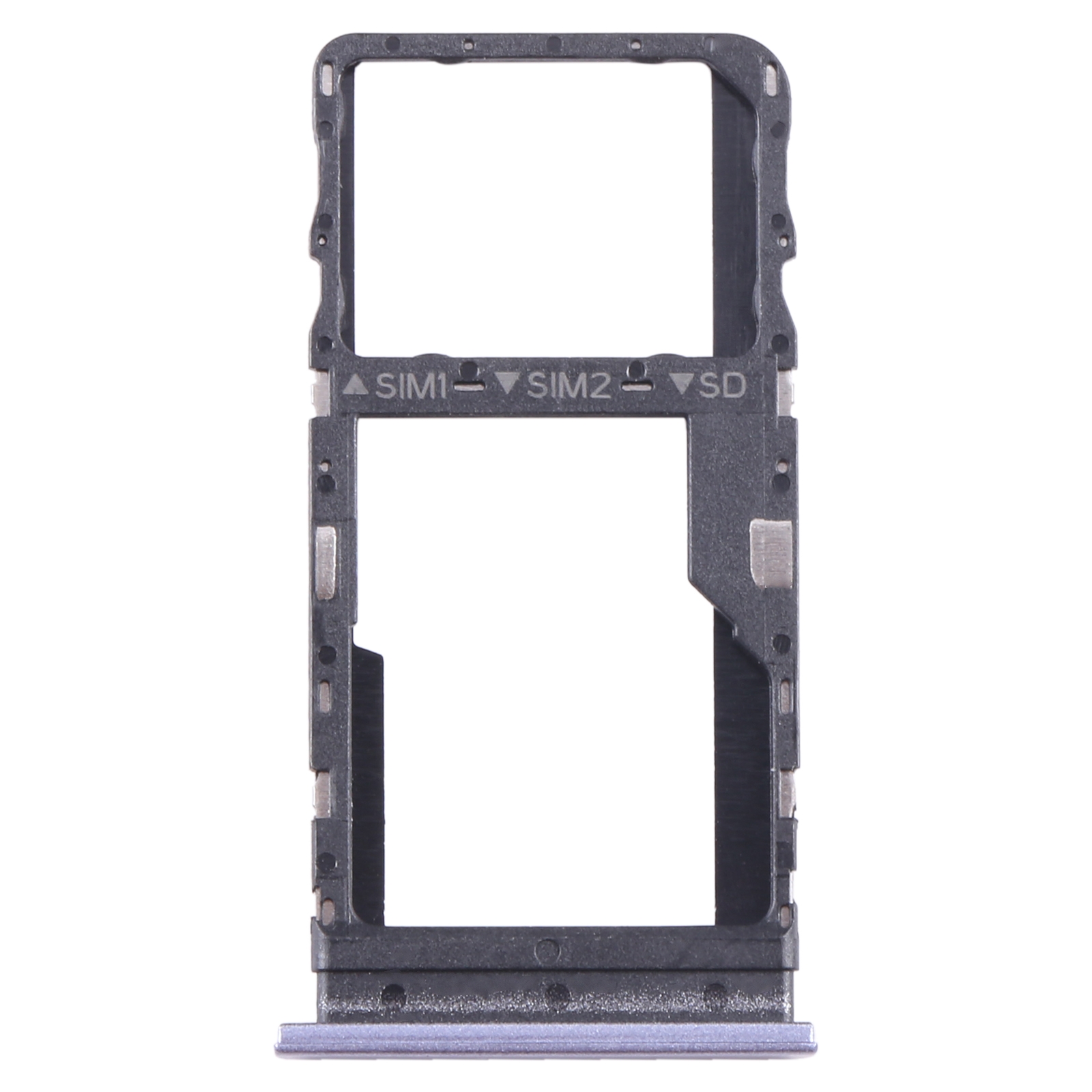 TCL 40 R 5G purple SIM card tray replacement