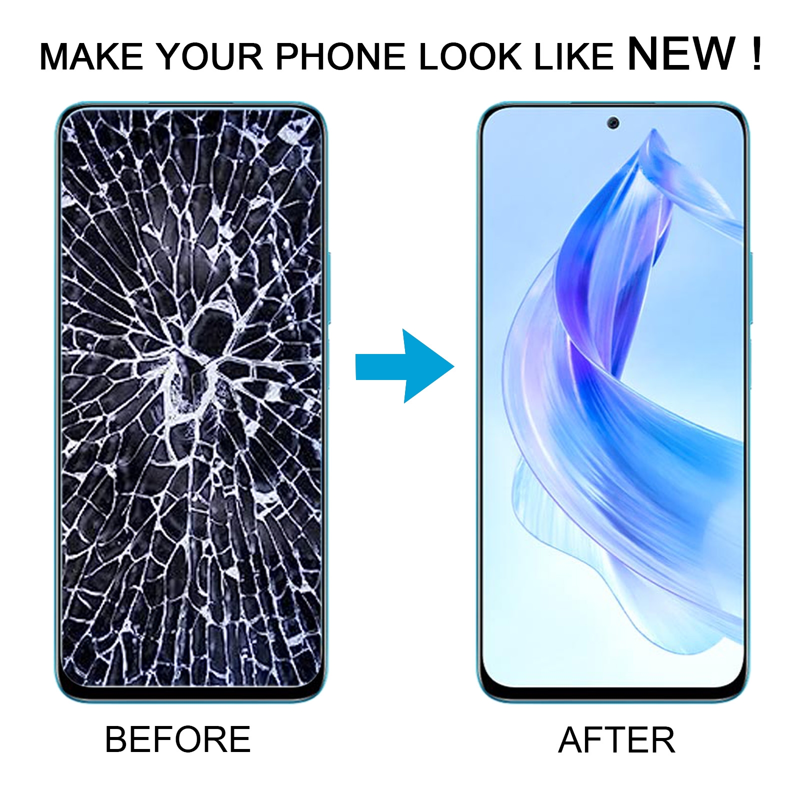 Honor X50i LCD Screen with Digitizer Replacement - Image 5