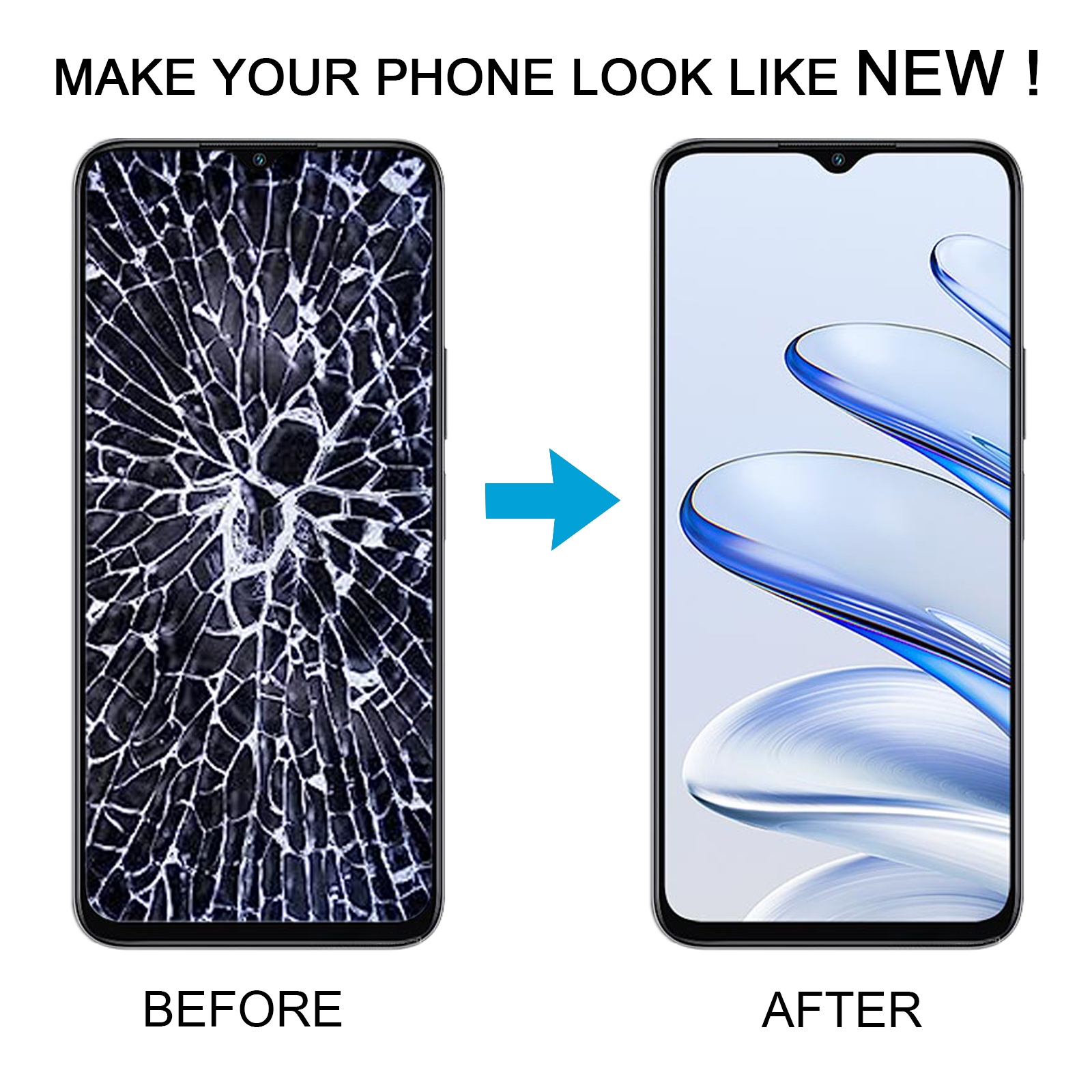 Honor 70 Lite LCD Screen Digitizer Assembly Replacement - Image 5