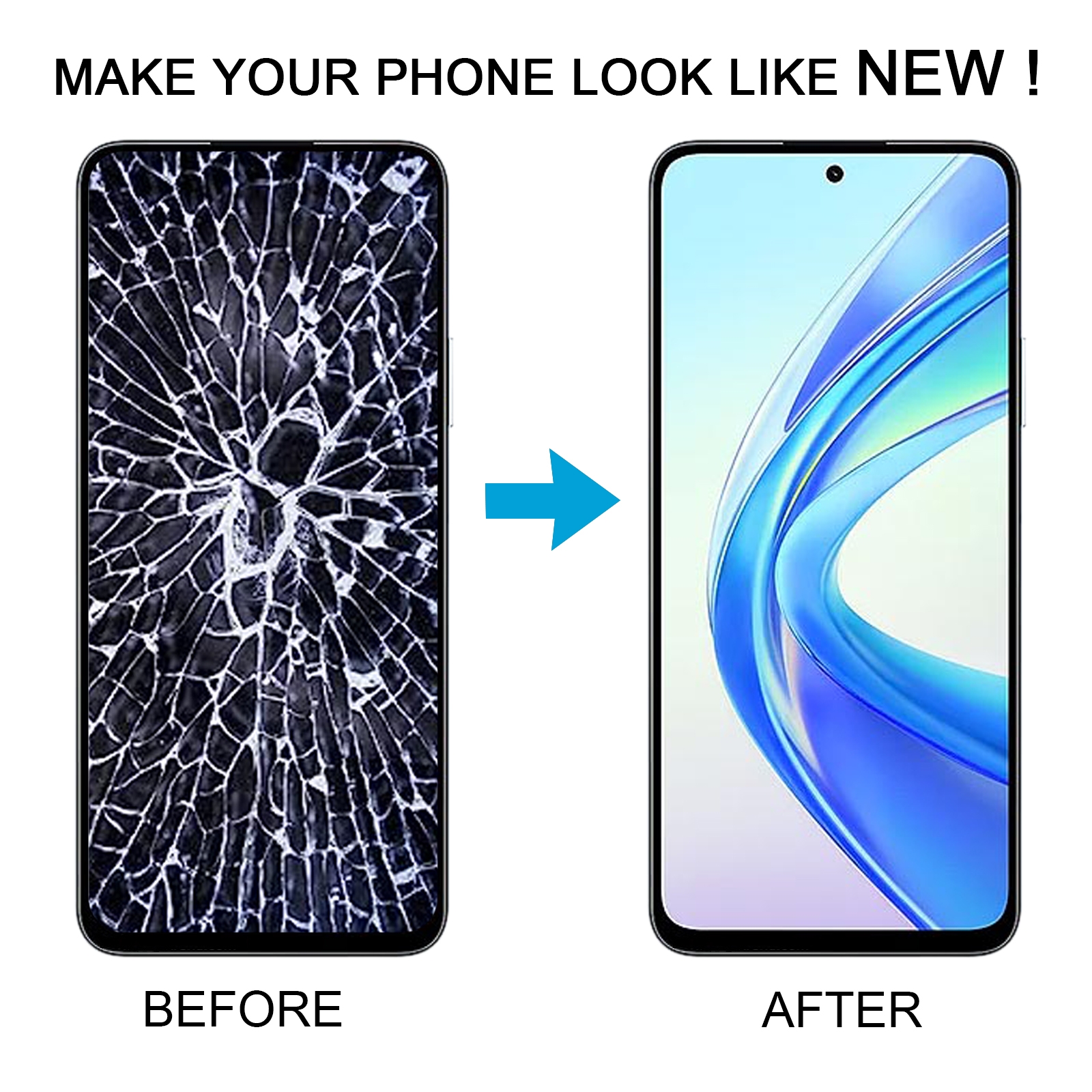 Honor X7b 5G LCD Screen with Digitizer Replacement - Image 5
