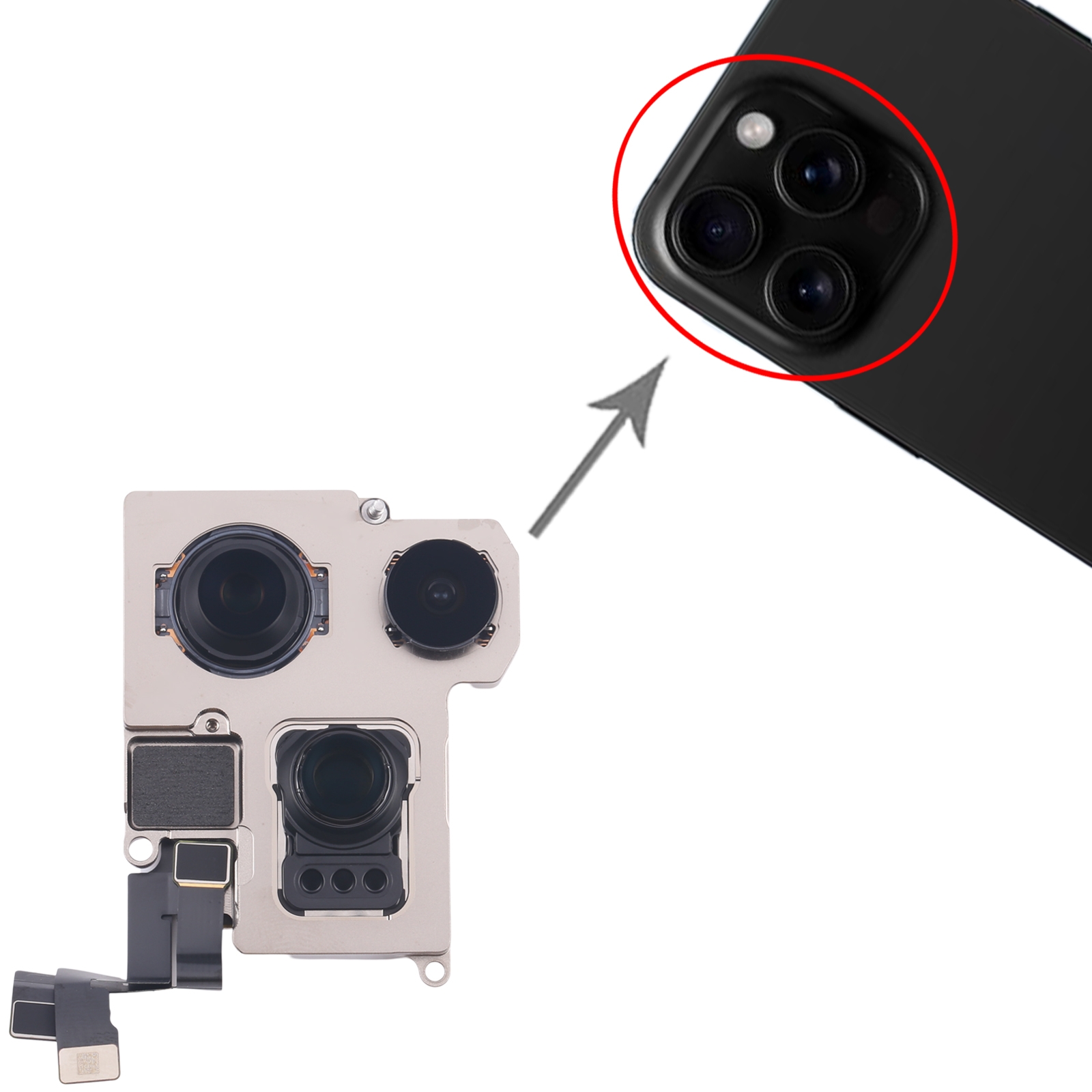 iPhone 16 Pro Max Back Camera Replacement - Image 4