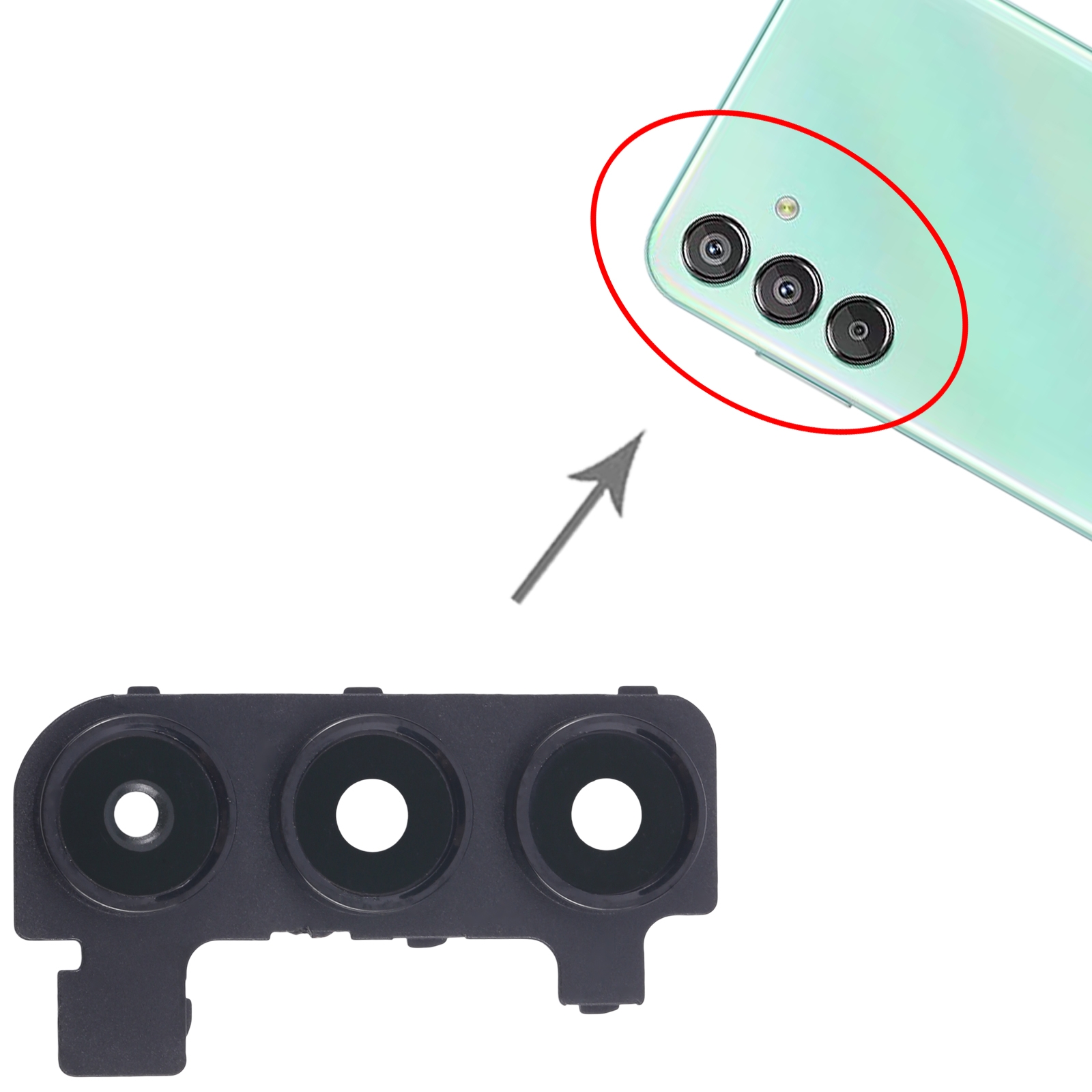Samsung Galaxy F15 SM-E156B Rear Camera Lens Cover Replacement - Image 4