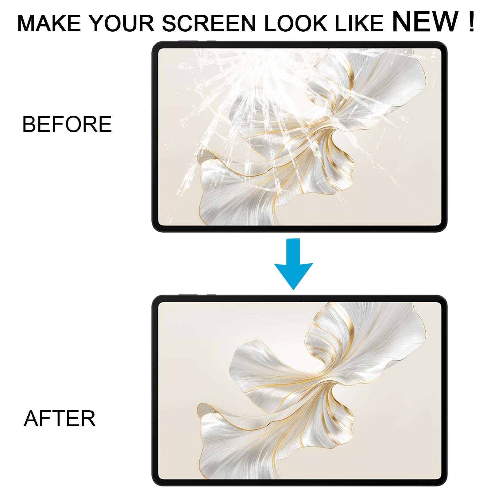 Honor Pad 9 HEY2-W09 Front Glass Lens Replacement - Image 5