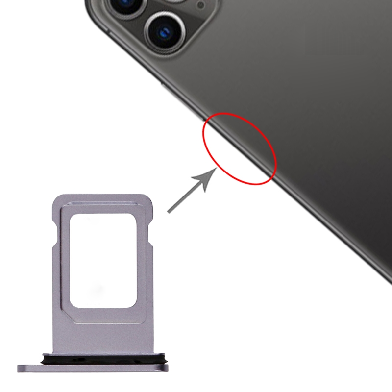 iPhone 11 Purple SIM Card Tray Replacement - Image 3