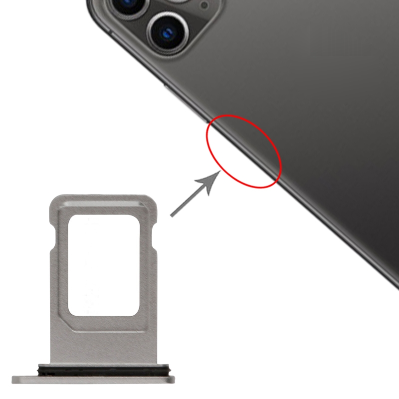 iPhone 11 White SIM Card Tray Replacement - Image 3