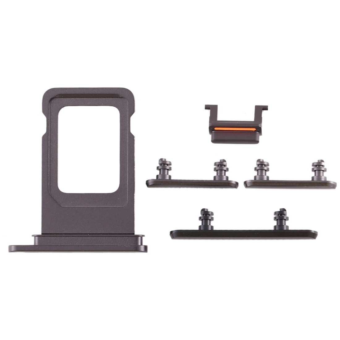 iPhone 11 SIM card tray side key black