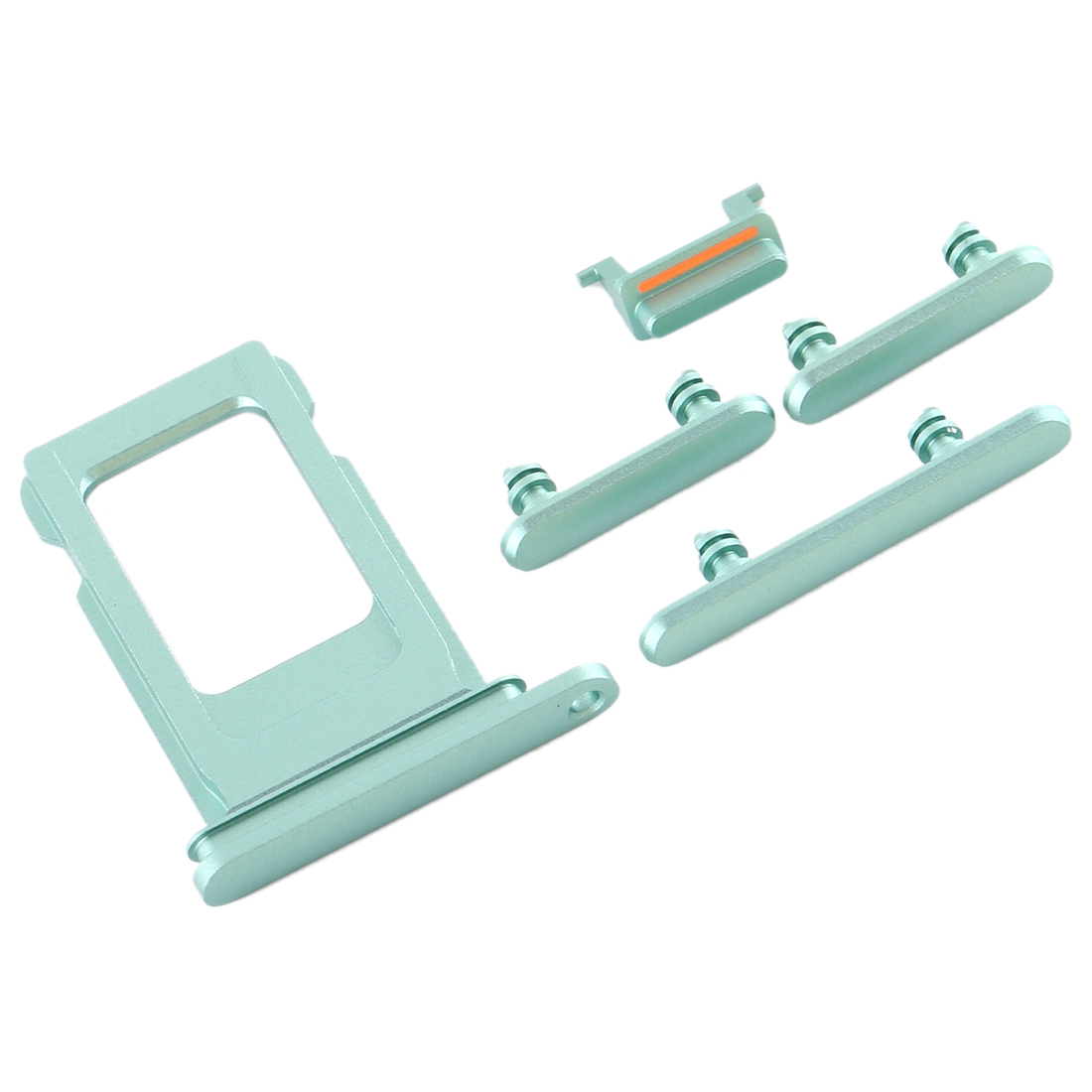 iPhone 11 Green SIM Card Tray and Side Key Replacement - Image 3