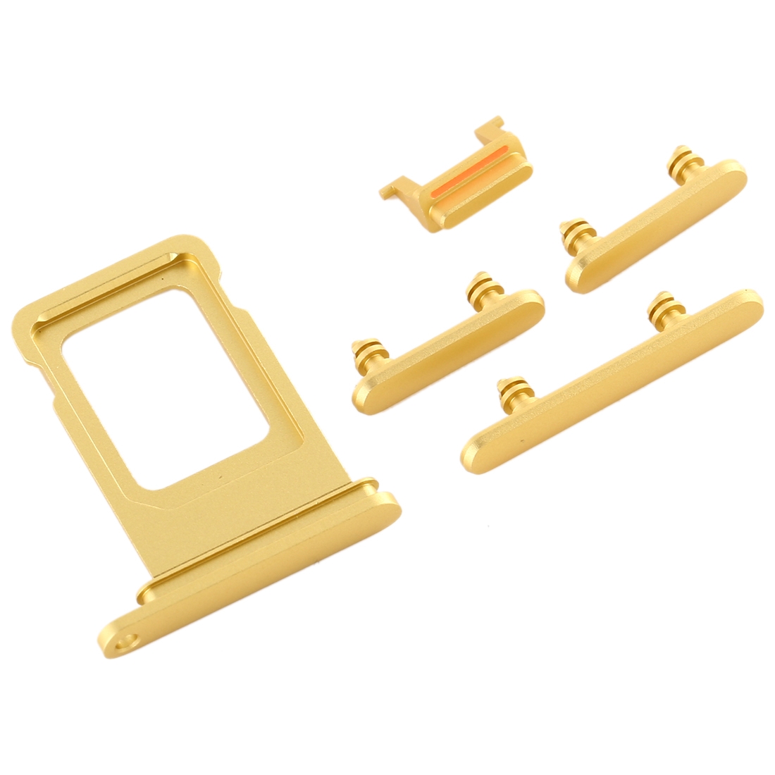 iPhone 11 Yellow SIM Card Tray Side Key Replacement - Image 2