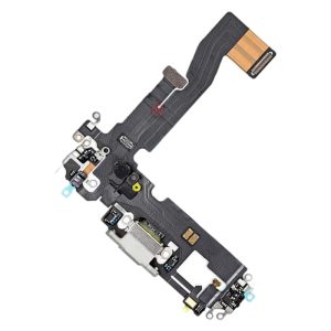 iPhone 12 charging port flex cable white