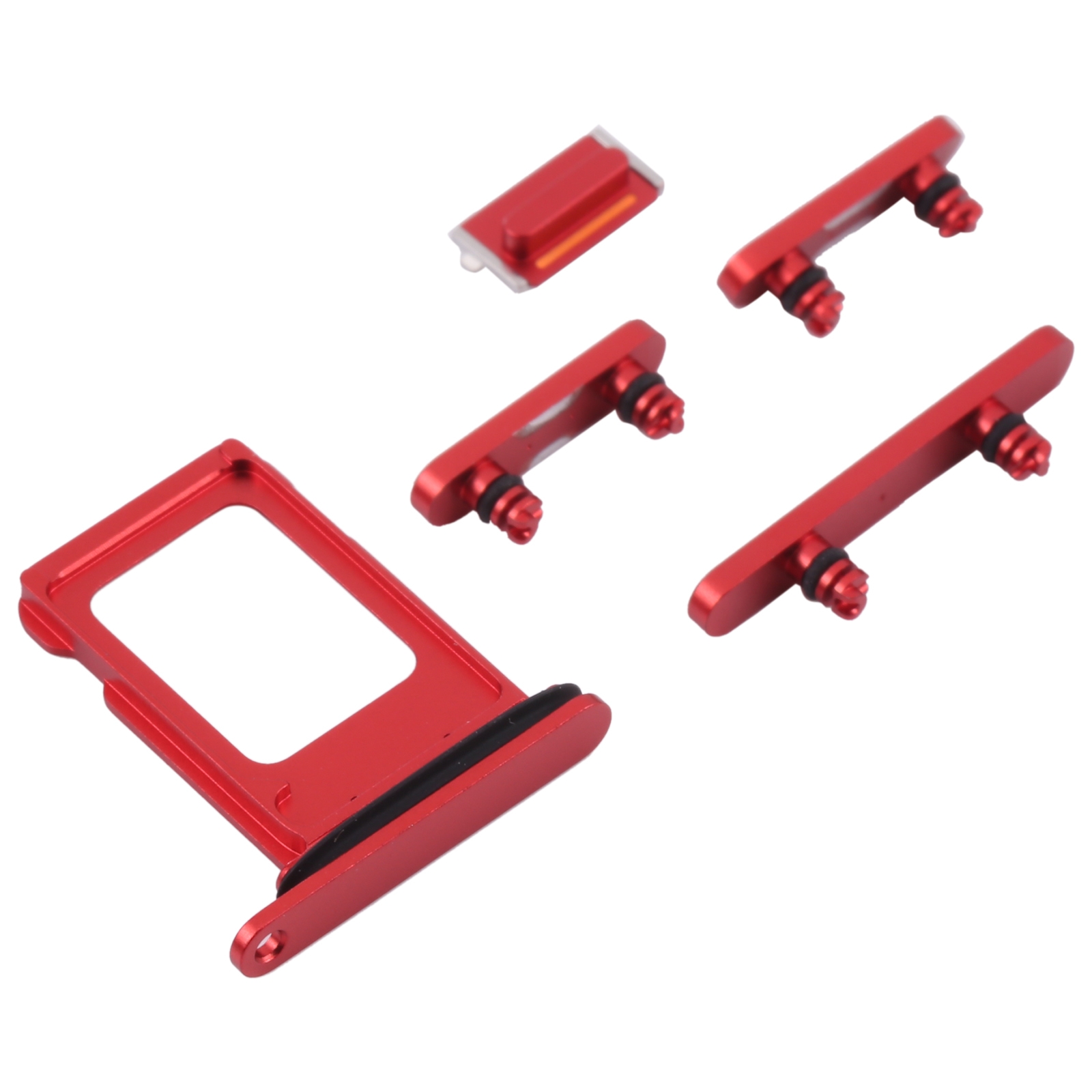 iPhone 13 Red SIM Card Tray and Side Keys Replacement - Image 2