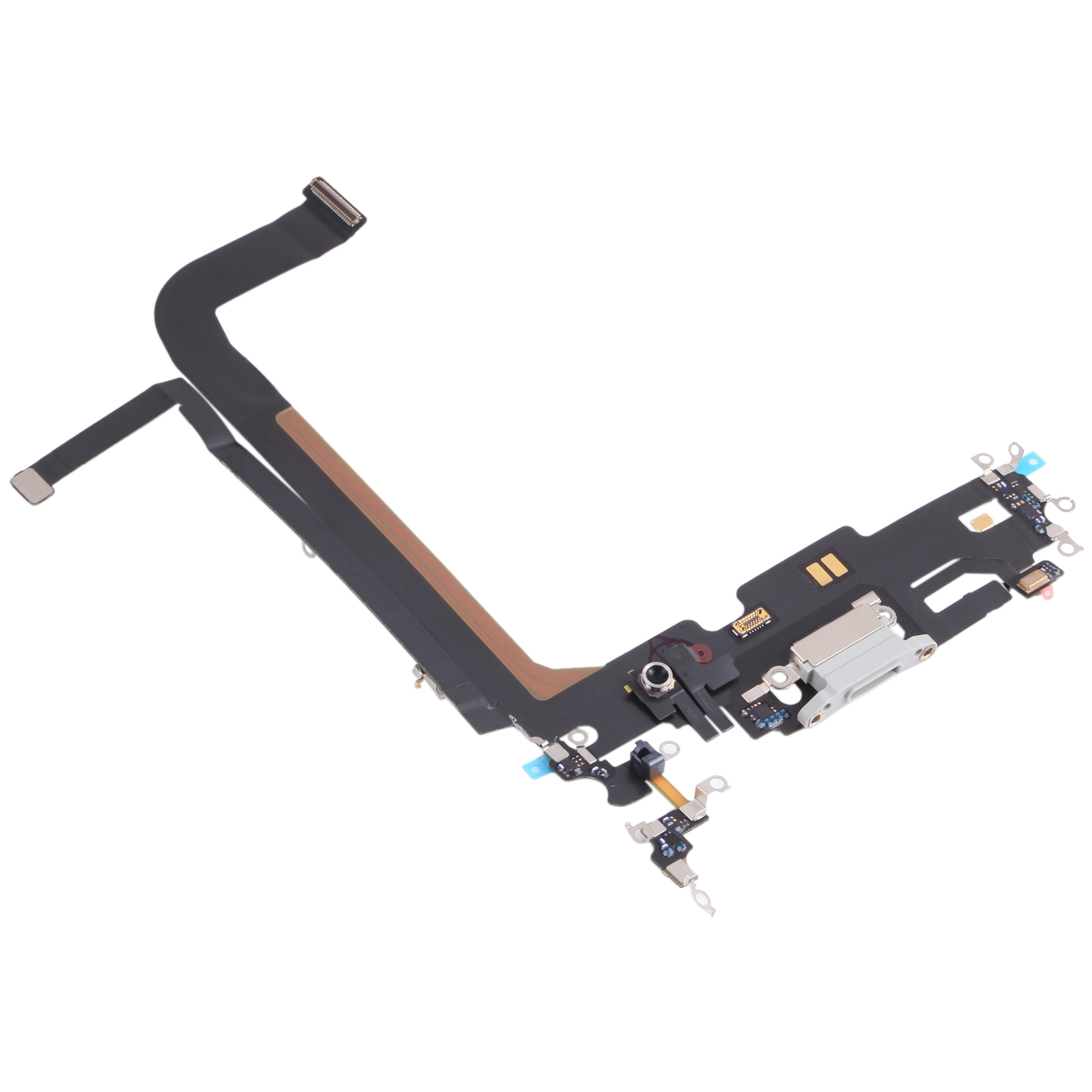 iPhone 13 Pro Max charging port flex cable white