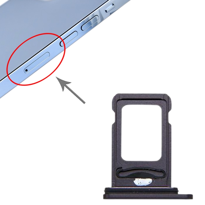 iPhone 13 Pro Max SIM card tray black