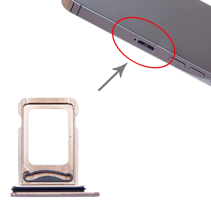 iPhone 13 Pro SIM card tray gold replacement
