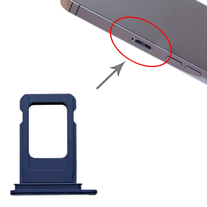 iPhone 13 Pro SIM card tray blue