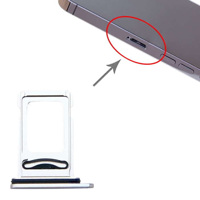 iPhone 13 Pro SIM card tray silver