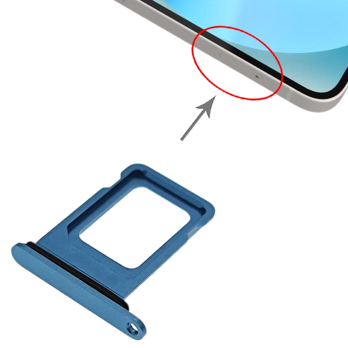 iPhone 13 SIM card tray replacement blue