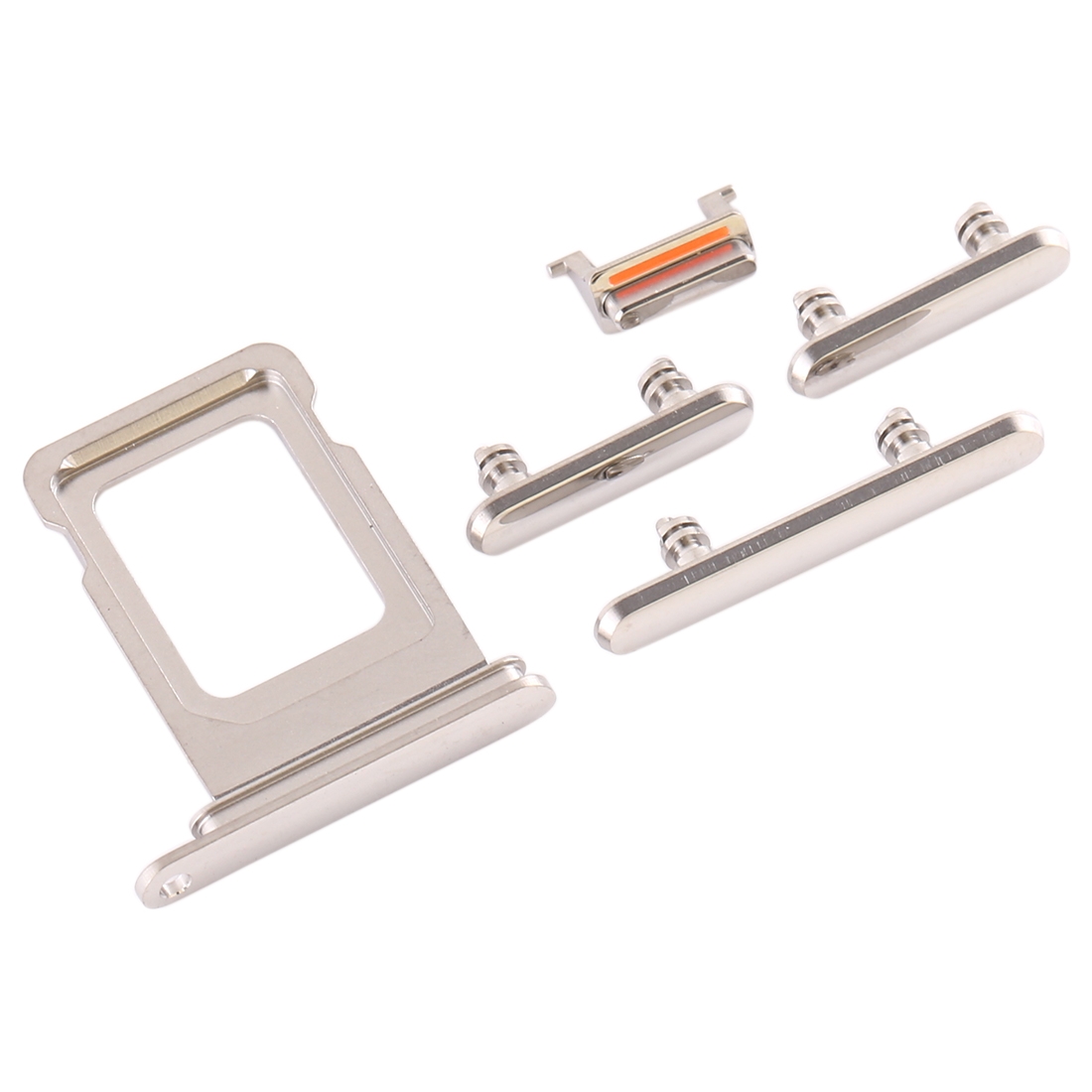 iPhone 11 Pro White SIM Card Tray and Side Key Replacement - Image 2