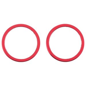 iPhone 12 Mini rear camera lens protector red
